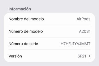 AirPods 2 con carga inalámbrica