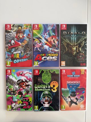 Juegos Nintendo Switch: Desde 15€ Leer descripción