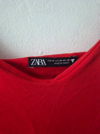 Body Zara Rosso Taglia M
