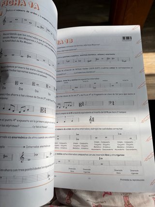 Libro Teoría Lenguaje Musical 1 Profesional