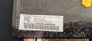 Tarjeta Sonido Creative Sound Blaster Live! CT4830