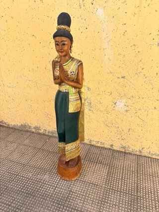 Figura Tailandesa Madera Maciza