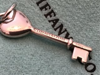 Colgante Llave Corazón Diamante Tiffany & Co.