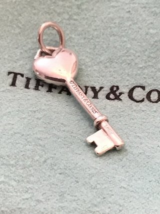 Colgante Llave Corazón Diamante Tiffany & Co.