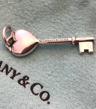 Colgante Llave Corazón Diamante Tiffany & Co.