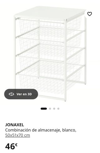 Combinación de almacenaje JONAXEL Ikea
