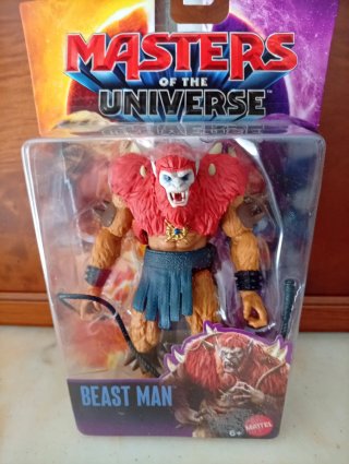 Masters del Universo Beast Man Mattel 1:12