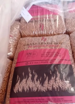 Sacos de Pellets de Madera 15kg