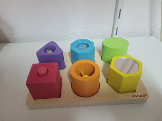 Juguete Janod madera formas geométricas
