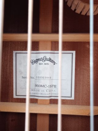 Sigma Guitars Guitarra Electroacústica