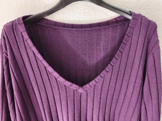 Camiseta morada de mujer