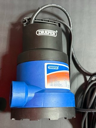 Bomba Sumergible Agua 550W 230V Draper
