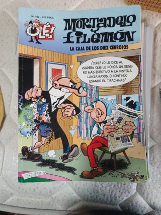 Cómic Mortadelo y Filemón