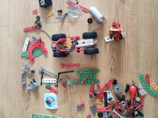 Juego de construcción Meccano con motor