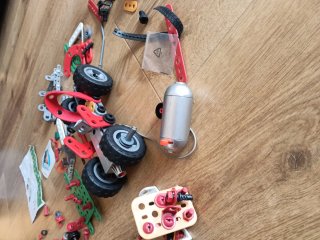 Juego de construcción Meccano con motor