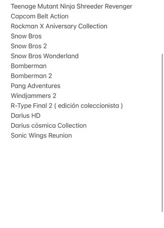 Coleccion juegos Nintendo Switch
