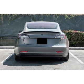 Alerón de maletero para Tesla Model 3 en Fibra de