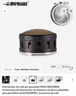 Distribuidor Café MHW 3BOMBER 58.35mm