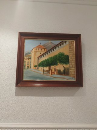 Cuadro Cocentaina Marco Madera