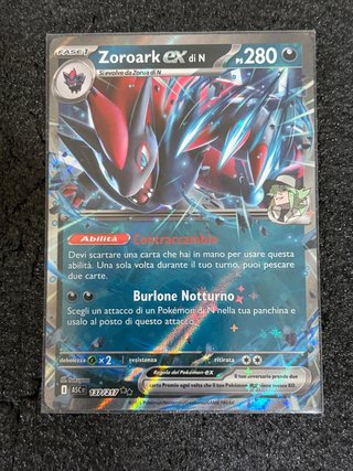 Zoroark EX di N Ascesa Eroica Pokemon TCG staple