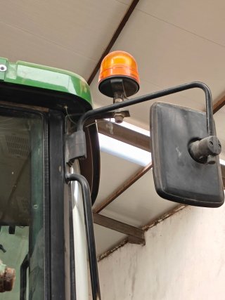 Rotativo naranja tractor usado.
