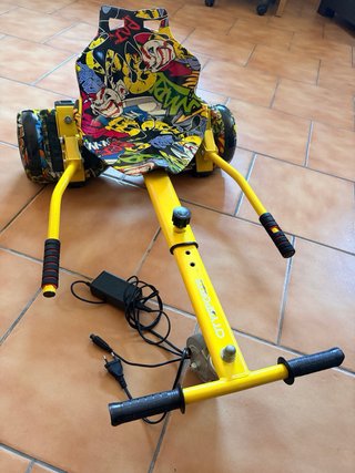 Hoverboard con asiento y cargador