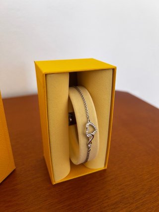 Pulsera Swarovski Hyperbola Infinity y Corazón