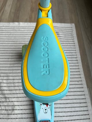 Patinete infantil 3 ruedas con asiento