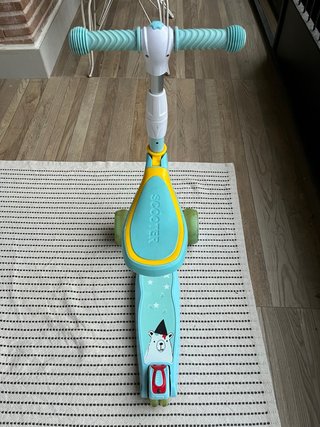 Patinete infantil 3 ruedas con asiento