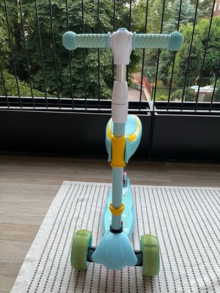 Patinete infantil 3 ruedas con asiento