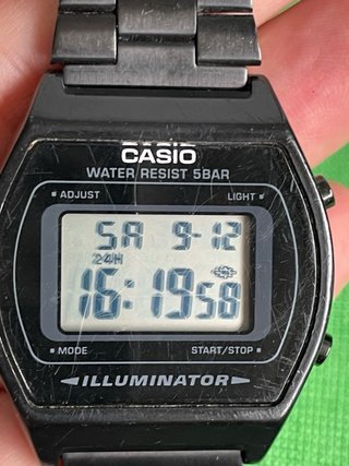 Reloj Casio Negro