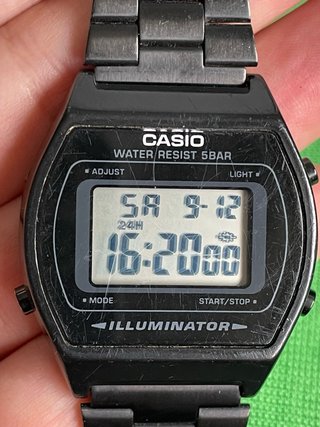Reloj Casio Negro