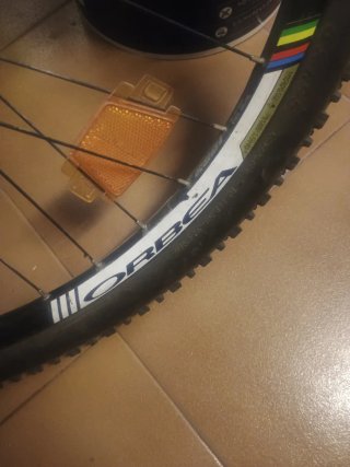 Bicicleta Orbea Blanca