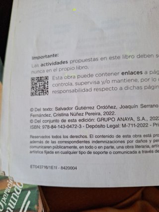Lengua 1 Eso Anaya Operación Mundo
