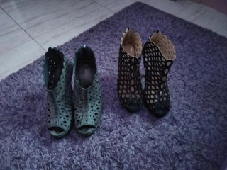 Pack 2 botines tacón 37 y 38