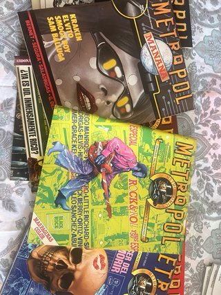 10 cómic  METROPOL años 80