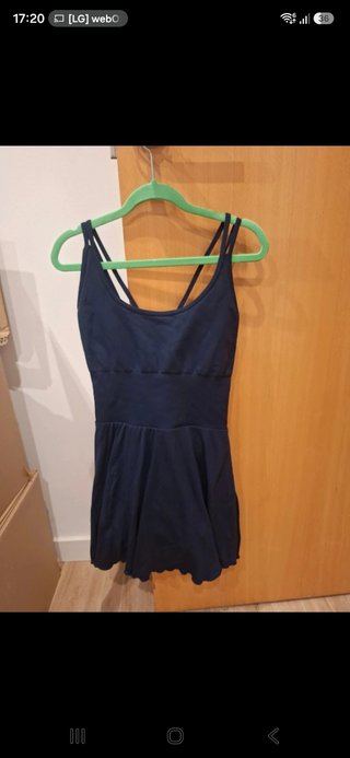 Vestido deportivo azul