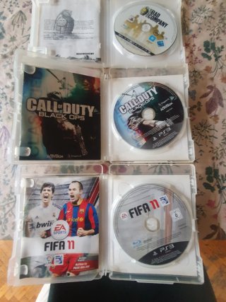 Lote 3 Giochi PS3: Battlefield, Call of Duty, FIFA