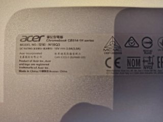 Acer Chromebook 514 Full HD Aluminio