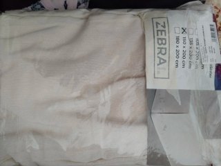 Funda Cubre Somier Loneta marfil