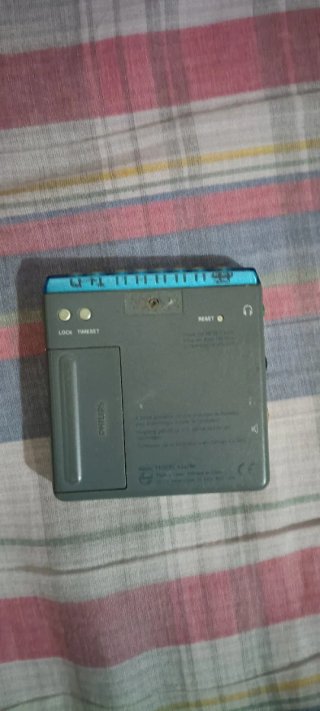 Radio Philips FM Digital Bolsillo Azul/Plata