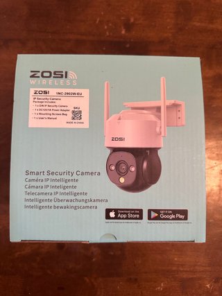 Camara vigilancia WiFi exterior ZOSI C290 NUEVA