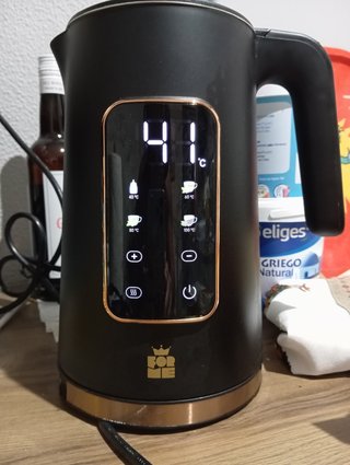 Hervidor agua digital 1.7L (electric kettle)