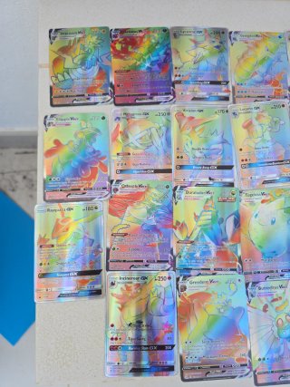 Cartas Pokémon Arcoíris