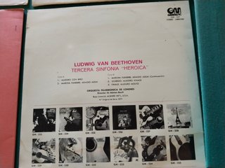 9 Vinilos Música Clásica: Beethoven, Mozart, Rubin