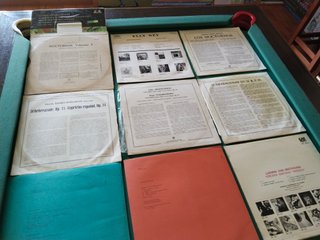 9 Vinilos Música Clásica: Beethoven, Mozart, Rubin