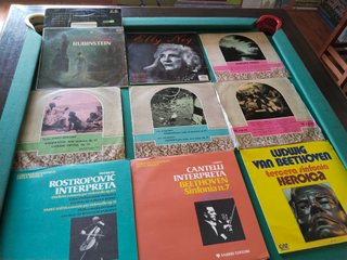 9 Vinilos Música Clásica: Beethoven, Mozart, Rubin