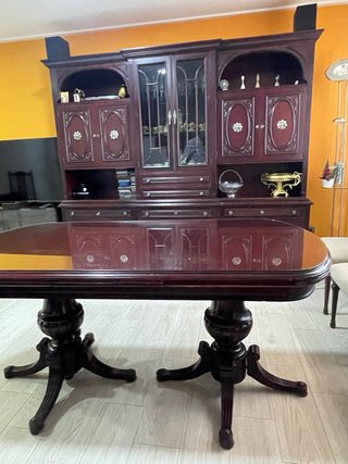 Mueble comedor y mesa extensible