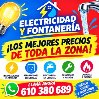 Electricidad y Fontanería