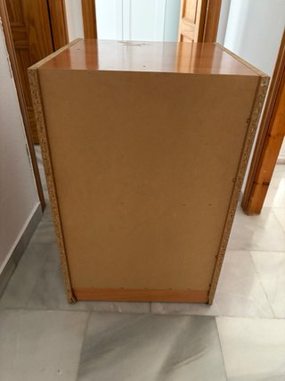Cajonera de madera 2 cajones